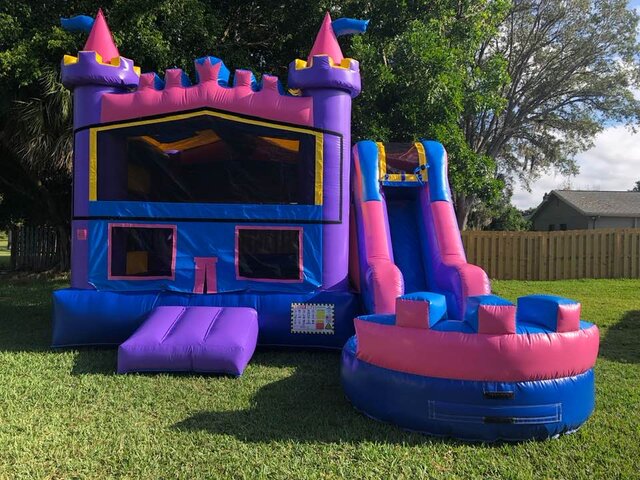 Combo Castle 5n1 Pink & Purple #18